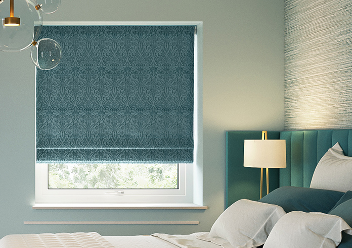 Tiverton, Verdigris - Twist&Fit Roman Blind - Image 3